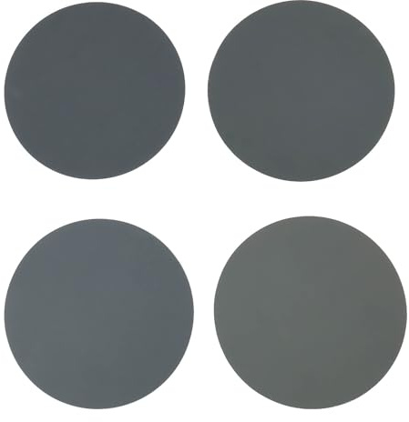 VGOL Lot de 24 Disques Abrasifs en Carbure de Silicium de 15 Cm (6 Pouces) avec Système Auto-agrippant Grains 1000 1500 2000 Et 3000 pour Le Meulage des Métaux.