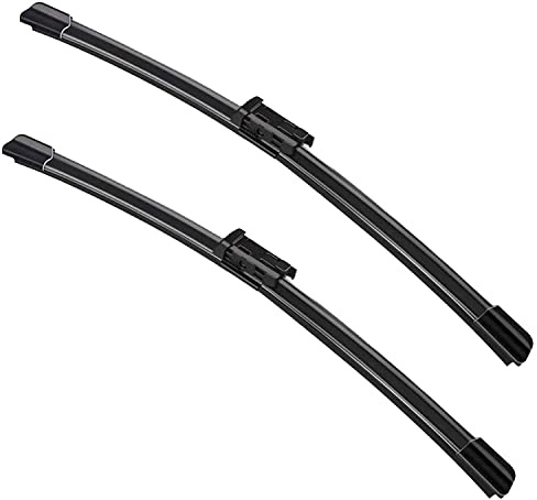 2 Factory Wiper Blades Replacement For Volkswagen VW Jetta 2023-2011 Passat 2018-2012 CC 2017-2013, Original Equipment Windshield Wiper Blades Set 24+19 (Set of 2) Top Lock