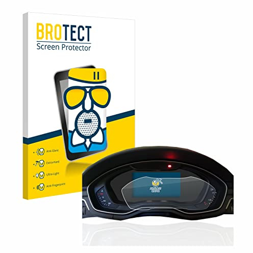 brotect Glass Film compatible with Audi A4 B9 2017 Virtual Cockpit