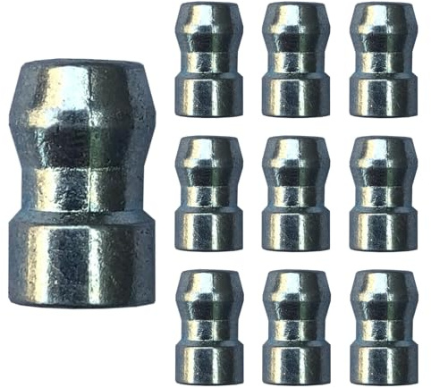 Tupo M4 Spark Plug Terminal Nut 10Pcs Compatible with NGK Bosch CHAMPION Torch Brisk Denso Spark Plug Top End Cap