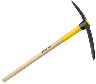 La zappa Französische Spitzhacke mit rundem Auge und Griff aus Holz Mix 91 cm (2 kg)