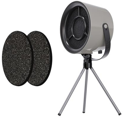 AHLOKI Desktop Cooker Hood,Mini Portable Extractor Hood with Strong Suction,Hangable Range Hood,Detachable Easy to Clean,for Home Kitchen BBQ Hot Pot Apartments Dormitories Camper-Vans(B)