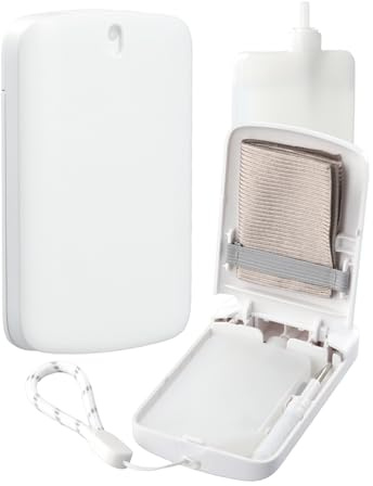 AHABIPERS Limpiador de Pantalla Portátil Kit, Limpia Pantallas con 1 Paño de Microfibra, 1 Bolígrafo Limpiador de Auriculares y 2X19ml Recambio Spray para Teléfonos, Todo Gafas y Displays - Blanco