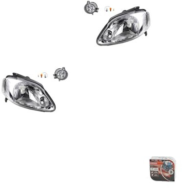Johns, Scheinwerfer Satz + Nightbreaker passend für VW Fox 5Z1 04/05-12/06