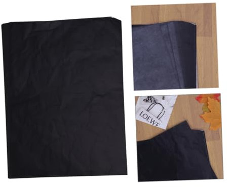 NUOBESTY 100stücke Transferpapier Kohlepapier Transparentpapier Graphit Kohlepapier Malkohlepapier Carbon Transfer Paper Schwarz