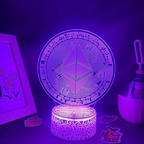 3D led Luz luminosa con base desmontable de 7 colores, lámpara de decoración del dormitorio, luz nocturna para Navidad aniversario sala de decoración Zurück zur Schule Luz USB ajustable