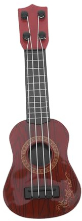 Hemobllo Chitarra Giocattolo Per Ragazzo Ragazza Ragazza Chitarra Per Principianti Per Esercitarsi Giocattolo Per Suonare Che Aiuta Comprendere La Composizione Dello Strumento e Sviluppare