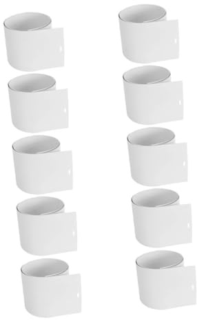 Alipis 10 Lamas de Repuesto Blancas para Persianas Verticales de PVC Piezas para Cortinas y Persianas Compatibles Ventanas y Puertas Correderas Fácil Instalación Juego de 10 Unidades