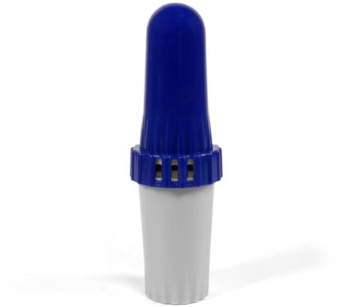 POOL Total Dosierschwimmer SPA für 20g Bromtabletten - Stellring zur Dosiermengen-Einstellung - Für Whirlpool & kleine Chlortabletten - Befüllbar mit bis zu 5 Tabletten