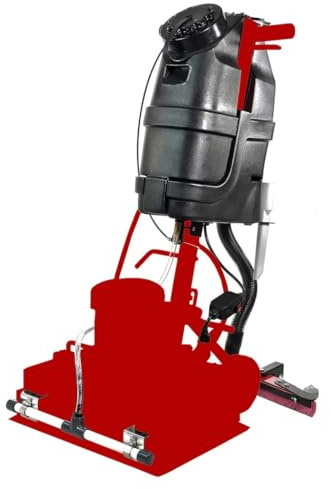 HydroVac Pro Floor Cleaning Attachment for 20 Pivot Floor Machine – Solution & Vacuum Recovery System, 2 Gallon Tank