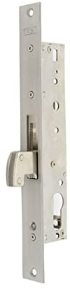 TESA 4241303NI Cerradura Monopunto De Palanca Basculante Para Perfiles Metálicos Inoxidable Entrada 30 mm 2241