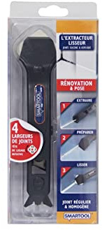 Lisseur joint silicone tout en 1 - Extracteur/Lisseur à tête rotative