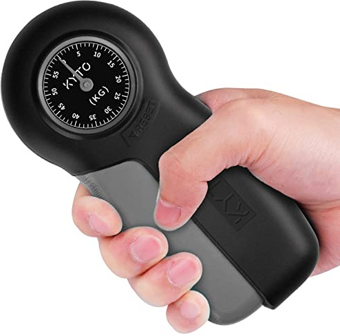 Feilx Grip Device Men Women Fitness Hand Strength Professional Strength Training Rehabilitation Student Training Equipment Ergometer,Grip Strength Trainer for Muscle Building and Injury Recovery for A