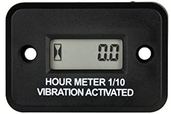 Yooreal YR-HM016 Wireless Vibration Hour Meter Maintenance Reminder for Engine Equipment, Generator, Lawn Mower, Motorcycle, ATV, etc.