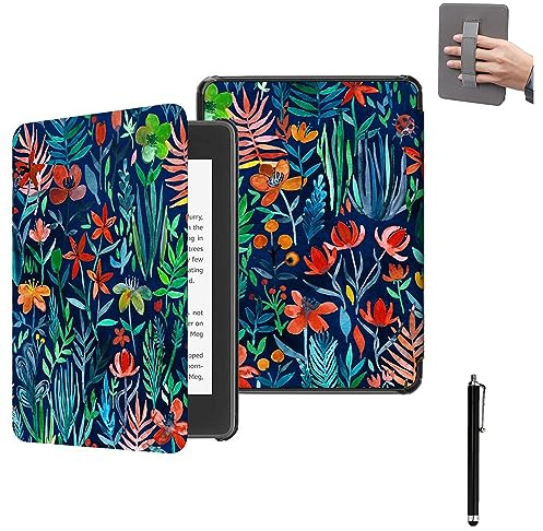Sakenitly Hülle für Kindle Paperwhite 10. Generation (Version 2018, Modell: PQ94WIF), Leichte Hülle für 6 Zoll Kindle Paperwhite 10. Generation mit Handschlaufe