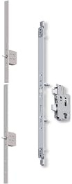 Fuhr Universal Reparatur Mehrfachverriegelung 855 R, Hauptschloss, Nebenschloss mit Bolzenriegel, Entfernung 92mm, Vierkant 10mm incl. EBH Montageanleitung (Dornmaß: 65mm, Flachstulp: 16mm) u. andere