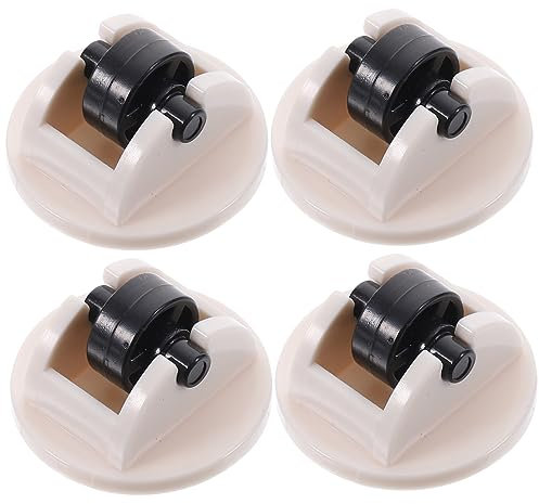 Gatuida Ruedas Adhesivas Unidireccionales Para Pequeños Electrodomésticos y Cajas, Mini Ruedas Giratorias Pequeñas Sin Vibración, Juego De 4 Piezas Para Almacenamiento y Cubos De Basura