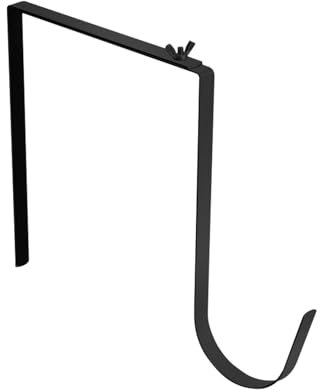 Gancio per corona a intervalli incredibili – Supporto per corona, supporto per corona regolabile per porta | Gancio per corona di Natale ecologico, gancio in metallo durevole per l'arredamento