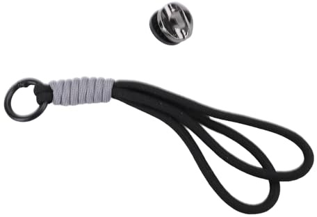 Camera Wrist Strap with 1/4 Inch Screw Black Quick Release Lanyard Anti Lost Hand Rope for 3 for 360 X4