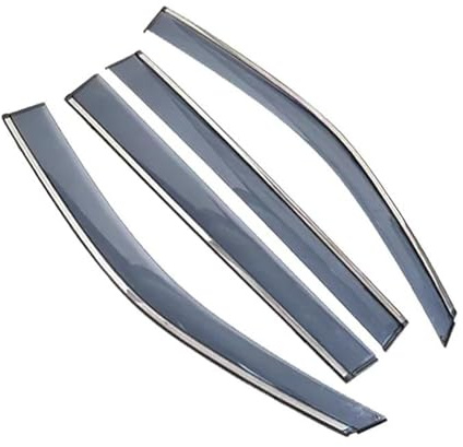 EKEGUY Pare-Pluie Pare-Brise De Voiture pour MG4 EV pour MG 4 EH32 MG Mulan 2022-2025 Pare-Soleil Pluie Auvent Sourcil Garde DéFlecteurs De Vent