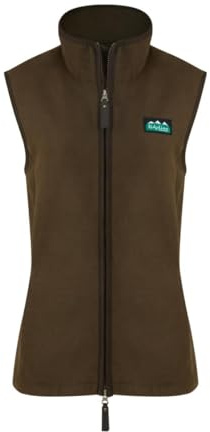 Ridgeline Womens Monarch Gilet Moody Teak XS (08)