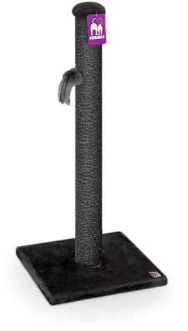 Petrebels Kratzsäule mit 90 cm Sisalstamm, Kratzstamm Maine 90, Schwarz