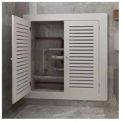 sportello ispezione Pannello di accesso per cartongesso di grandi dimensioni 400 500 600 700 800 900 mm, sportello di accesso idraulico in PVC, sfiato a filo parete per docce, cartongesso, casa(400x50