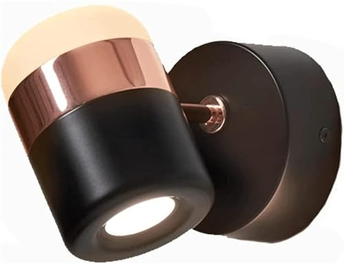 Lampada da parete a LED Compatible with interni Lampada da parete moderna a LED Compatible with comodino Lampada da parete Compatible with corridoio regolabile Lampada da parete ad angolo ruotabile Co