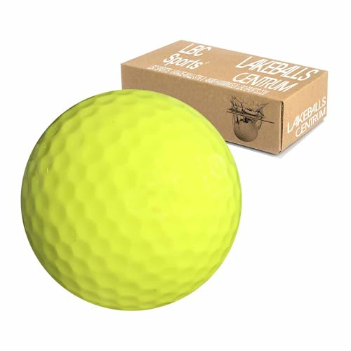 lbc-sports Lot de 50 balles de golf Lakeballs Mix jaunes - Qualité AAA/AA - Dans un sac en filet