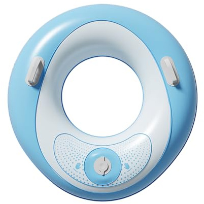 Galleggiante per anello da piscina gonfiabile - Anello da nuoto anti-perdite durevole, giocattolo acquatico in PVC addensato | Accessorio galleggiante per nuoto, lago, fiume, mare, divertimento per fe