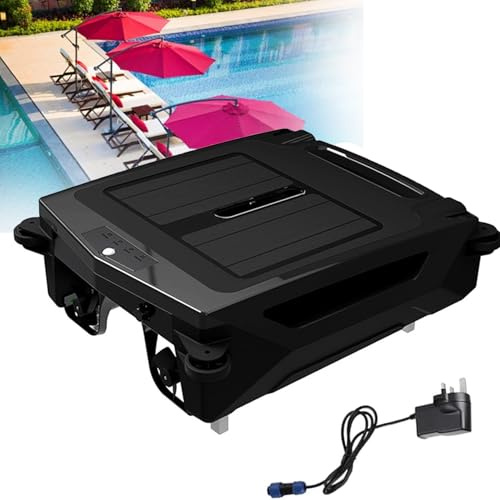 Skimmer per piscina - Skimmer automatico a doppia alimentazione con prevenzione degli ostacoli e 2 modalità di ricarica per una pulizia efficiente in tutte le piscine