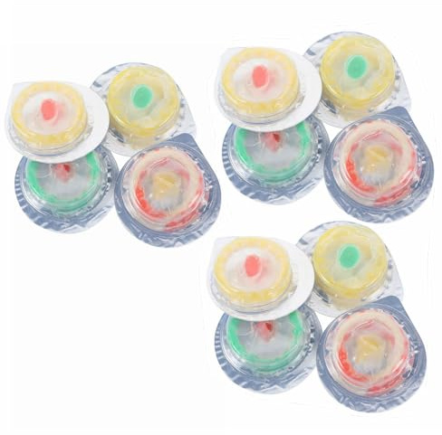 GALPADA 12pcs Colorful Flower Condoms Safe Sleeve Adult Sex Life Supplies Ultra- Thin Health Products Gifts (Small Flower)