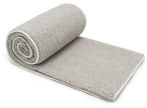 Best Wool Merino Wolldecke Schurwolle 200x200 cm - Kuscheldecke aus 100% Merino Schafwolle - Groß und Flauschige Decke Wolle - Gewicht 500g/m2 - Atmungsaktives Material