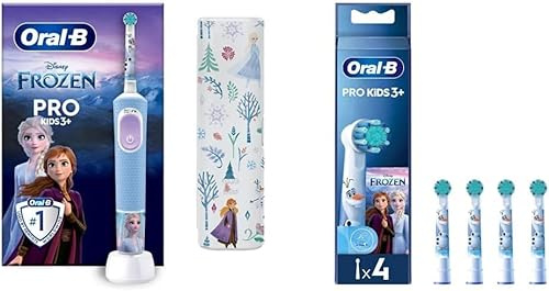 Oral-B Vitality PRO Kids Giftset - Frozen + Oral-B Frozen 4pk