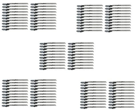 TsoLay 100Pcs Reciprocating Jigsaw Blade T101AO T- Multi Jig Saw Blades for Wood Plastic Cutting Disc