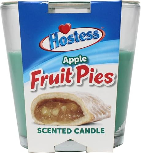 LIGHTERUSA 3oz Scented Candle | Cake Scented Candles | Snack Cakes (Apple Fruit Pie), Varies