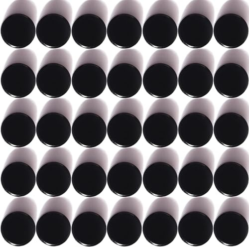 ZDZBLX Magnete für Magnettafel, Whiteboard Magnete, 40 Stück Magnet Kühlschrankmagnete Stark, Runde Klein Magneten für Tafel, Mini Magnet starker halt, für Kühlschrank Memoboard Pinnwand Büro, Schwarz