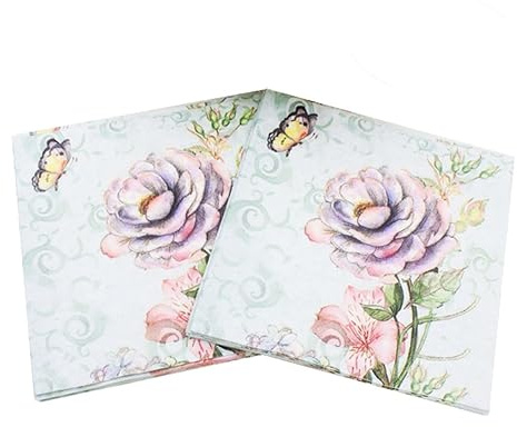 Beavorty 20pcs Party Servietten Geburtstag Regenbogen Serviette Papier Tissue Servietten Für Hochzeit Dinner-party