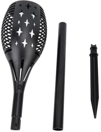 Marhynchus Luz de Antorcha Solar Ahorro de Energía 96LED Lámpara Decorativa Al Aire Libre IP65 Impermeable para Jardín Camping