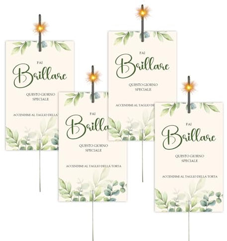 CORMAR Etichette Scintille Luminose Matrimonio Biglietti Stelline Scintillanti in Cartoncino di Alta Qualità Decorazioni Matrimonio 75 pezzi (4)