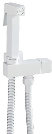Spruzzatore Per Bidet Tenuto In Mano Doccetta Per Wc Al Posto Del Bidet Tutto In Rame Utilizzato Per Bagno Wc Bianco tubo Di Acciaio Inossidabile