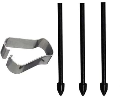 3pcs Pen Tips Compatible with Amazon Kindle Scribe Premium Basic Pens Replacement Nibs Accessories Compatible with Remarkable 2, Samsung Tab S6 Pencil Stylus Sturdy with Removal Tool