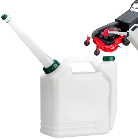 Depósito de aceite para coche – Depósito medidor de aceite para coche | Jarra de aceite con caño transparente extendido, dispensador de aceite de motor, vaso medidor de aceite de motor para