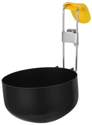 SOIMISS Foldable Round Egg Poacher Non-stick Coating Egg Holder Steam Cooking Tool for Poached Sandwiches and Pancakes
