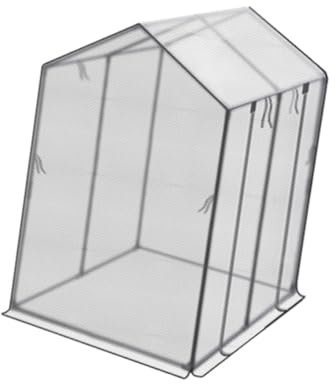 Milageto Mini Invernadero de fácil instalación, versátil, para Plantas de, Kit de Invernadero portátil para Flores, 120 Cm X 60 Cm X 135 Cm