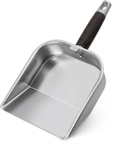 Matchwaves Griddle Scoop for Blackstone with a Any-Edge Hook, Stainless Steel Griddle Portable Food Mover for Stir Fry and Move Food, Classic Grill Shovel