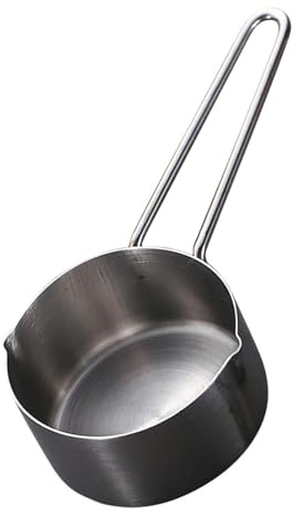 TOBBOMEY Cucchiaio Dosatore in Acciaio per Latte in Polvere Spezie e Misurino Compatto per Cucina e Lavabile in Lavastoviglie