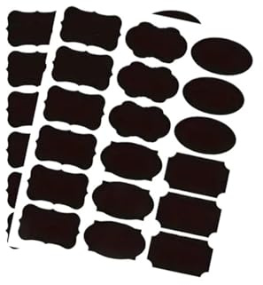 Etiquetas Para Frascos De Especias 36/72/108 Etiquetas autoadhesivas reutilizables for condimentos Para Organizar Tu Cocina(20x26cm 36pcs)