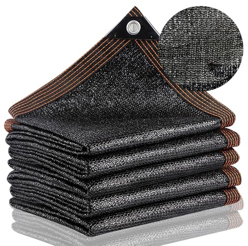 Red de Sombra, 3x6m Malla Sombra 95% UV Toldo Vela de Sombra, PañO de Sombra Invernaderos Cortavientos para Cubrir con Ojales, para Invernadero/Jardín/Pérgola/Patio Césped