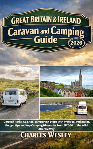 Great Britain & Ireland Caravan and Camping Guide 2026: Caravan Parks, CL Sites, campervan Stops with Practical Park Rules, Budget tips and top Camping Itineraries from NC500 to the Wild Atlantic Way